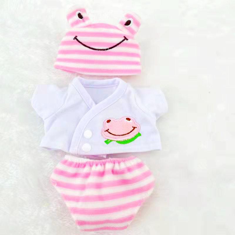 12" Simulation Doll with 30cm Dress-Up Clothes & 3-Piece Accessory Set