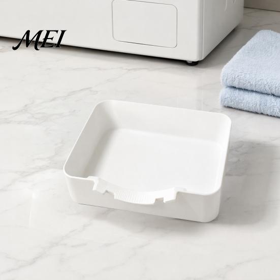 Under Washer Catch Basin Washing Machine Drain Pan, Heavy Duty Leak Proof Drainage Water Damage Prevention Tray Tray, Floor Protection for Front Load