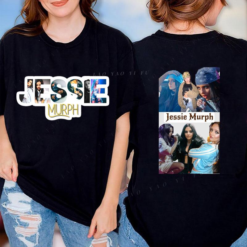 Ropa De Mujer Jessie Murph Essential T Shirt Novelty Trend Boyfriend Gift Y2k Clothes T Shirt Unisex Fashion Camisetas Tee Tops