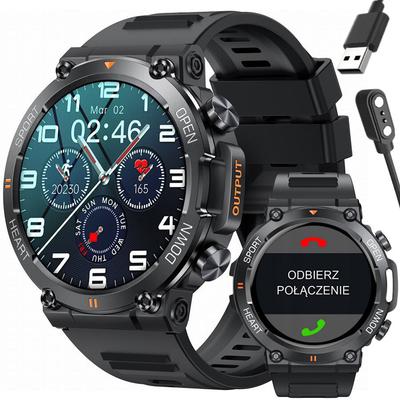 Smartwatch für Herren Gravity Gt7-1 Pro - Anrufe tätigen, Pulsoximeter (Sg018A)