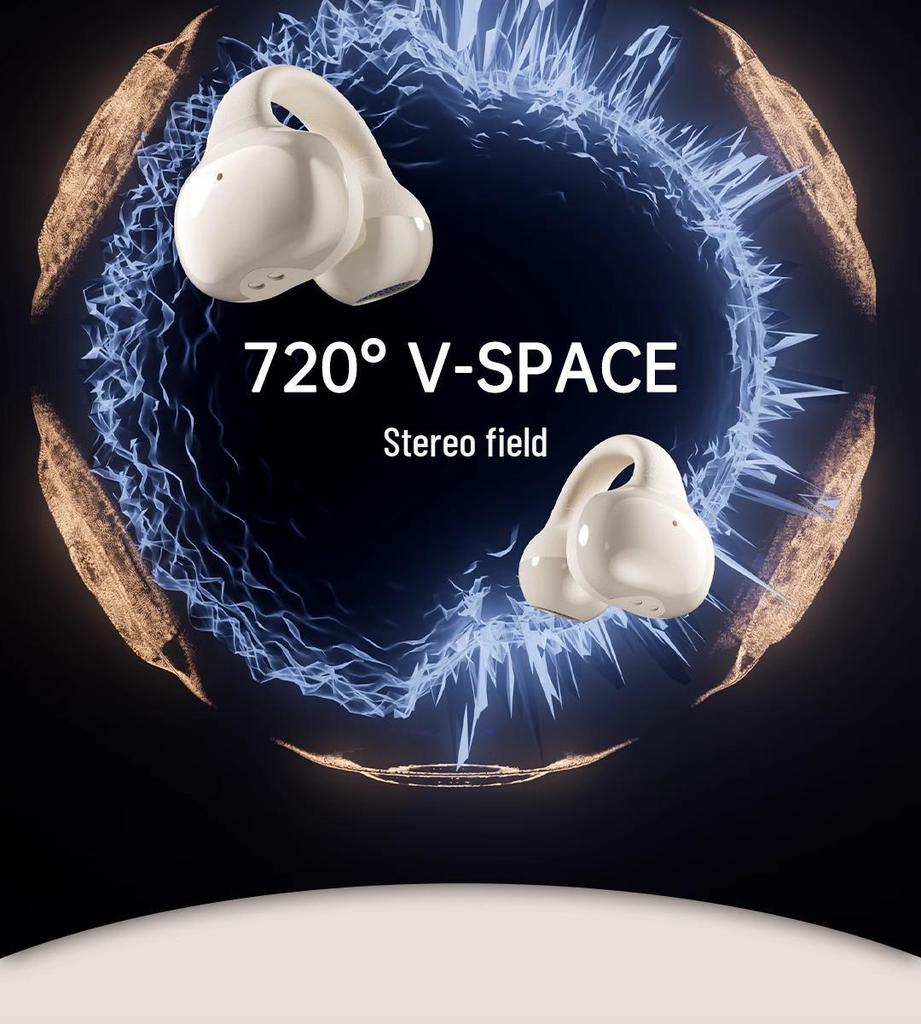 SOAIY GK55 Clip-On Wireless Bluetooth Air Conduction Sports Headphones 2025