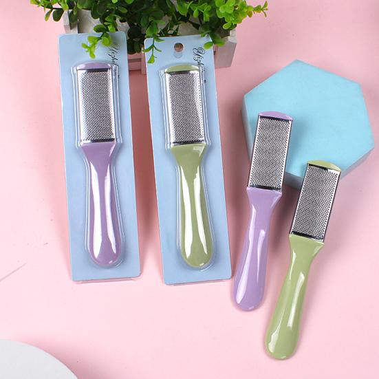 Foot Files Dual Sided Callus Remover with Non-Slip Handle Matte Material for Wet or Dry Feet Care Tool for Remove Hard Skin
