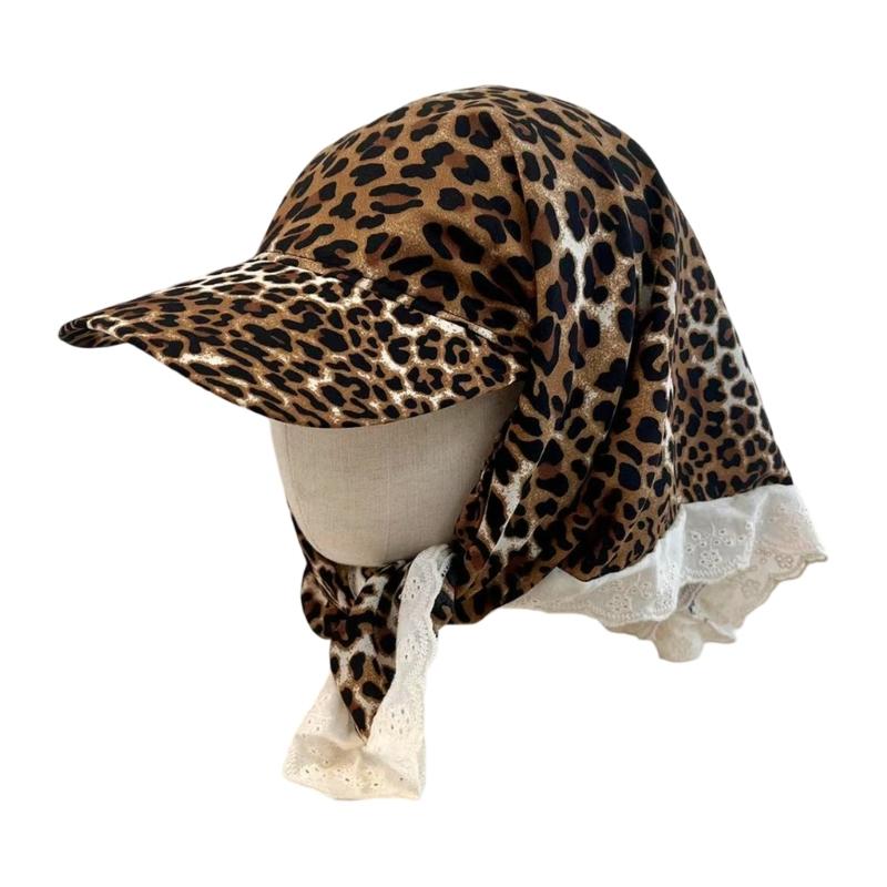 

Бандана Бейсболка Цветочная Шляпа с широкими полями Уличная Женская Мужская Спортивная Шляпа Унисекс Носка Тренировка Солнцезащитная Шляпа цветной печати леопарда