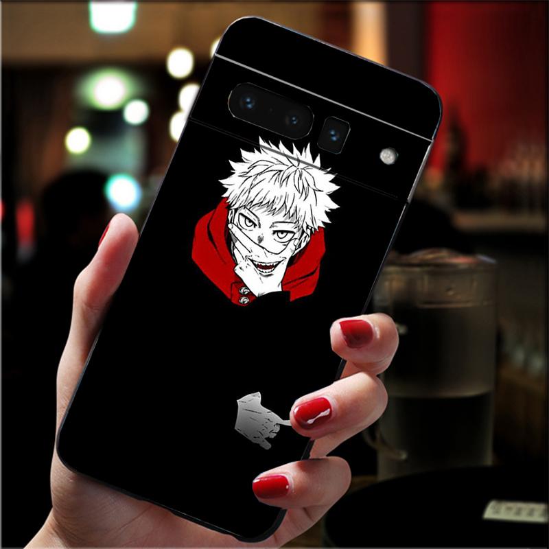 Phone Case For Google Pixel 10 Pro XL 9 Pro XL 9A 8 7 6 Pro Pixel 8A 7A 6A Pixel 8 7 6 5 Anime Jujutsu Kaisen Gojo