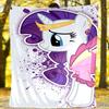 My Little Pony Rarity Outdoor Blanket Soft Lightweight And Versatile For All Seasons Perfect For Travel Camping Picnics Sofa Office Bed Living Room