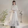Men's Ink Wash Chinese Hanfu Traditional Wei-Jin Style Scholar Cosplay Costume