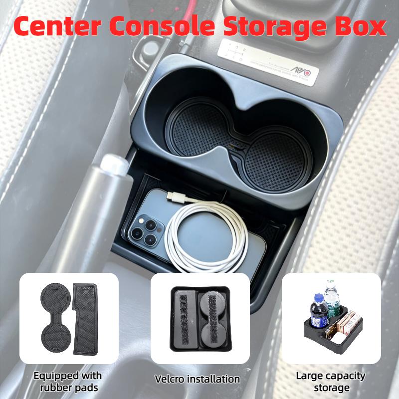 Car Center Console Gear Shift Storage Box Cup Holder Organizer Tray MT Model for Suzuki Jimny JB23 JB33 JB43 1998-2018 Accessory