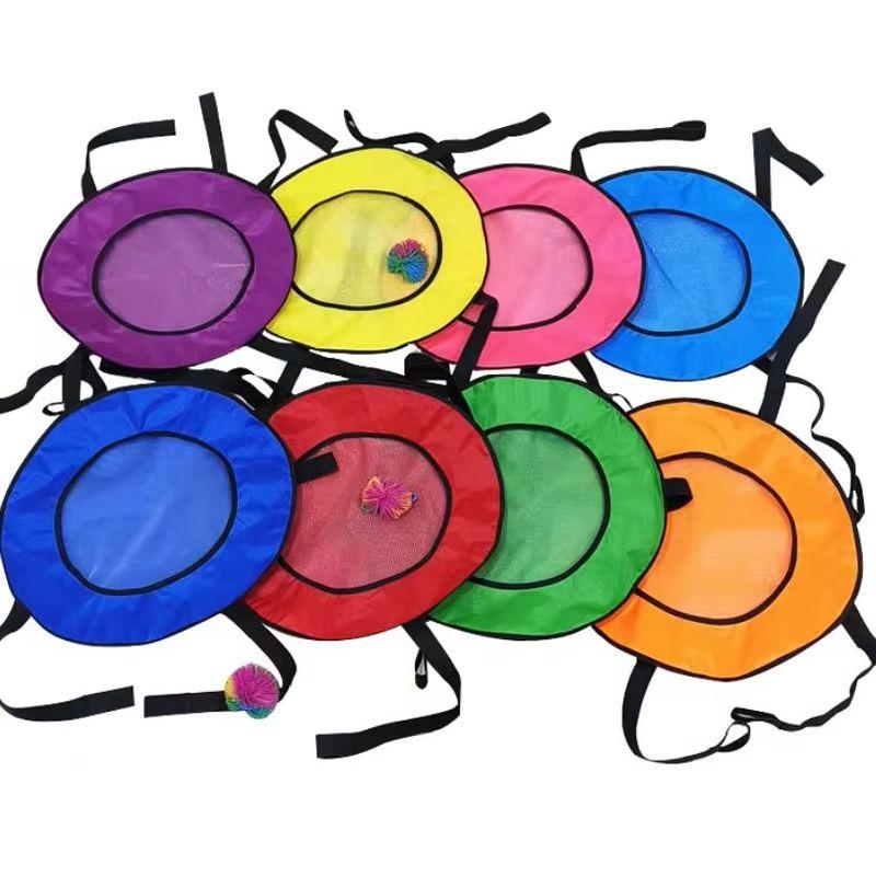 Children Outdoor Two-Player Toss Catch Ball Toy - Parent-child Interactive Fun Sports Sensory Play Children's Game Props