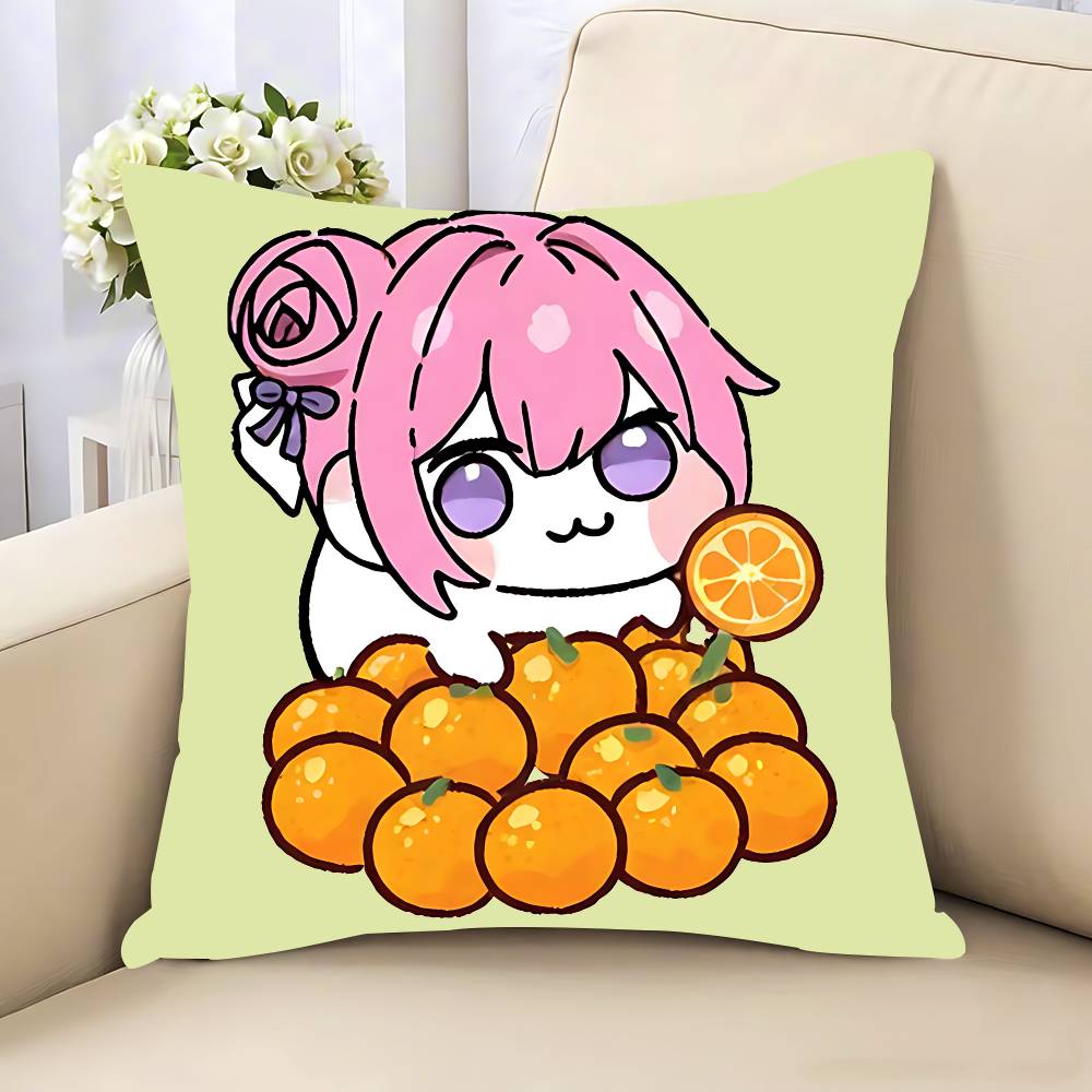 Anime Doro-O Pillow Case Removable Washable Cushion Cover – All-Season Soft Linen