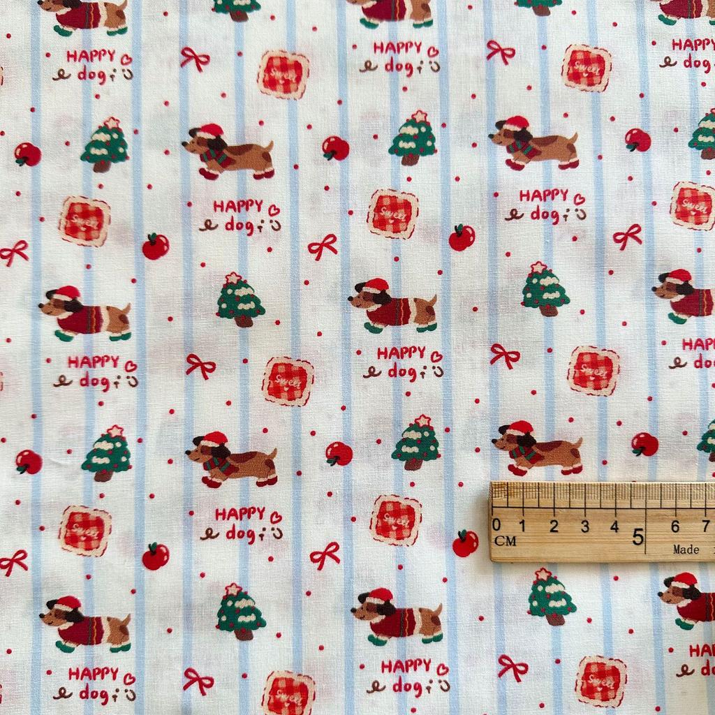 100% Cotton 40s Digital Korean Cartoon Fabric for Children's and Adult Clothing, Homewear, and Luggage