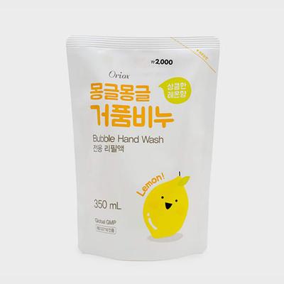 Soft Bubble Soap Lemon Scent Refill Type
