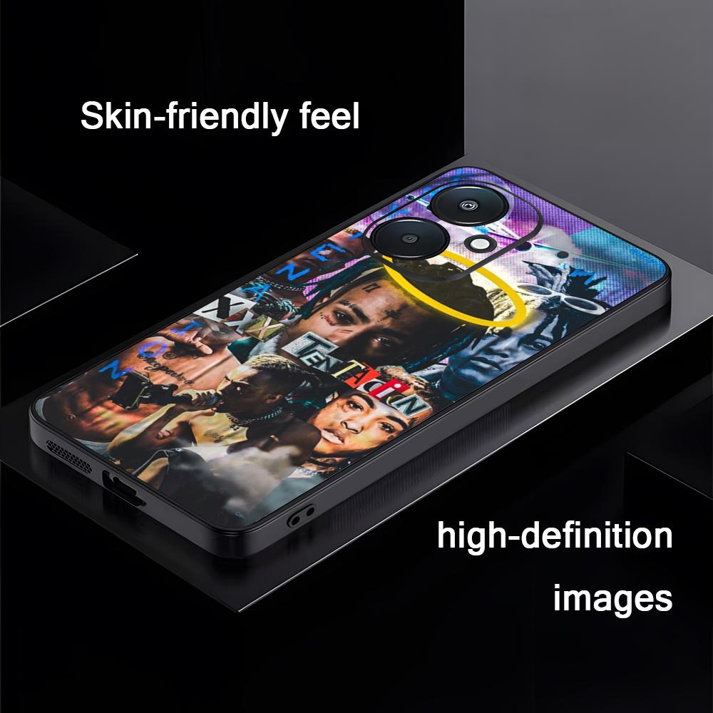

XX-x Album T-Tenta-cionS Cool Phone Case For Xiaomi Redmi 14C 13C 12C Note14 13 12 11 10 Pro Plus S Soft Black Phone Cover Redmi Note 12 5G