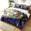 Rat Fink 3pc Duvet Cover Set Simple Modern Bedding Set Wrinkle Resistant Soft Fabric All Season Use a Perfect Gift