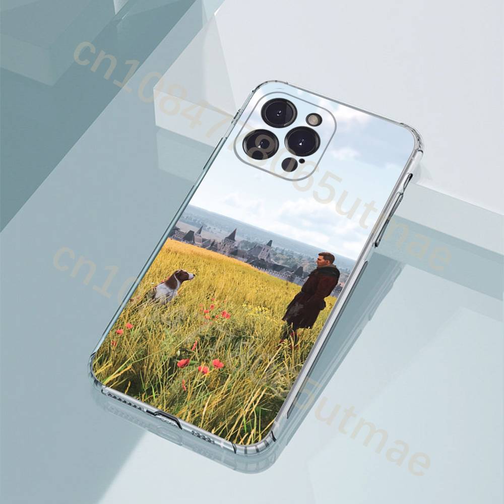 

K-Kingdom Come D-Deliverance Phone Case For iPhone11,12,13,14,15,16,17,Plus,Pro,Max,Plus,Transparent Cover iPhone16pro