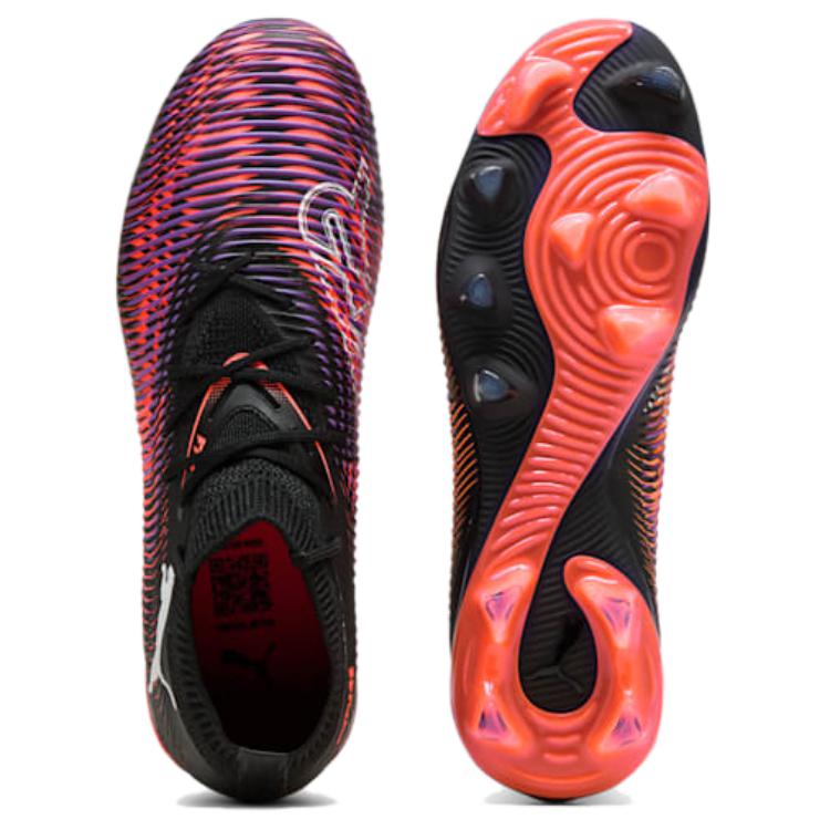 Puma Future 8 Match Comfortable Ag Fg Soccer Shoes Women Soccer Shoes Purple 108382-01