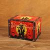 Portable Halloween Gift Box Waterproof Wooden Storage Box Halloween Candy Box  Photographic Prop