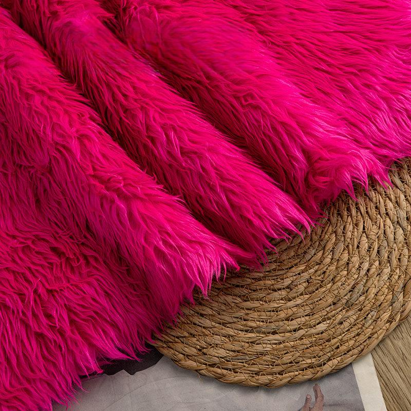 50x50cm Artificial Soft Plush Fabric Long Faux Fur Fabric For Sewing Clothes Background Cloth Cosplay Fabric Doll Toy DIY Crafts