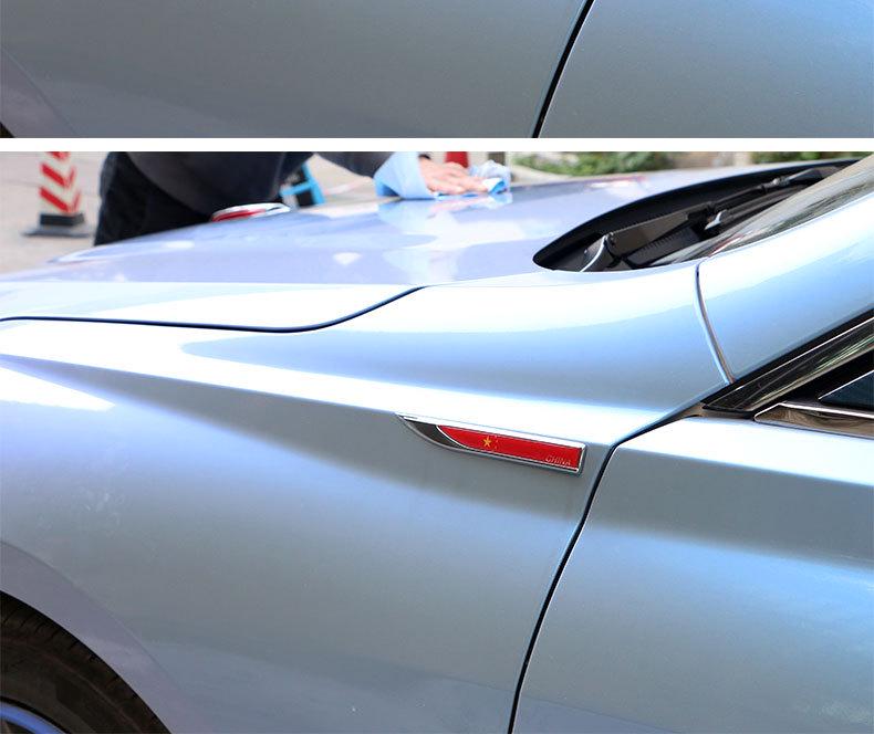 Universal Car Fender Markers, Body Stickers, Logos, and Decoration Accessories.