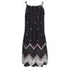 Damen Sommer Sexy Ärmellos Sonnenblume Wellenförmiges Sommerkleid Neckholder Party Strandkleid