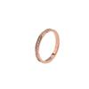 Korean Version of Titanium Steel Ring for Women Ins Simple Index Finger Light Luxury Ring Trend Jewelry