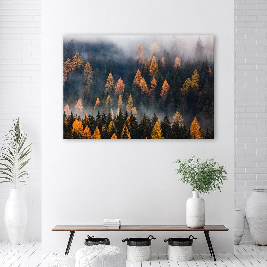 Canvas Print Autumn Tree Landscape