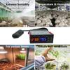 STC-3028 Dual Digital Thermostat Temperature Humidity Control Thermometer Hygrometer Incubator Controller AC 220V DC 12V 24V