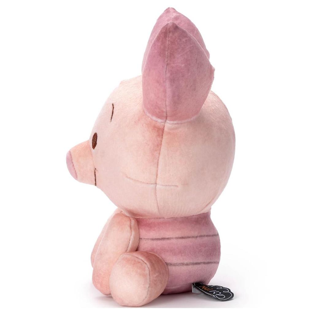 Takara Tomy Arts Disney Character Nui Pan Plush Toy Character Pan inches Tall S, (Sitting), Piglet, Approx. 7.7 (18 cm)