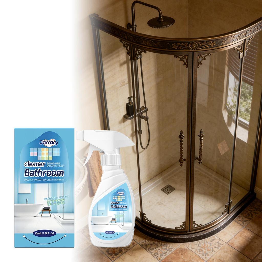 Jarrary Glass Cleaner: Conveniently Cleans and Brightens Bathroom Surfaces