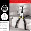 Industrial-Grade Circlip Pliers Set: 5-9 Inch, Inner/Outer, Pointed/Bent Nose for Auto Repair