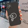 Fun and funny matchstick man phone case iPhone 16 15 14 13 12 11 Pro Max X XS XR 8 Plus silicone anti drop soft phone case