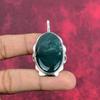 Moss Agate Pendant, Gemstone Jewelry 925 Solid Sterling Silver Pendant, Gift For Women Handmade Pendant
