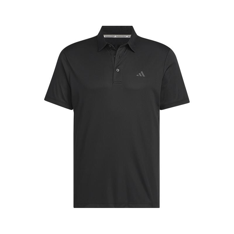 Adidas Golf Three Stripes Logo Casual Breathable Quick-Dry Short Sleeve Polo Shirt Men tops Black KD7255 S