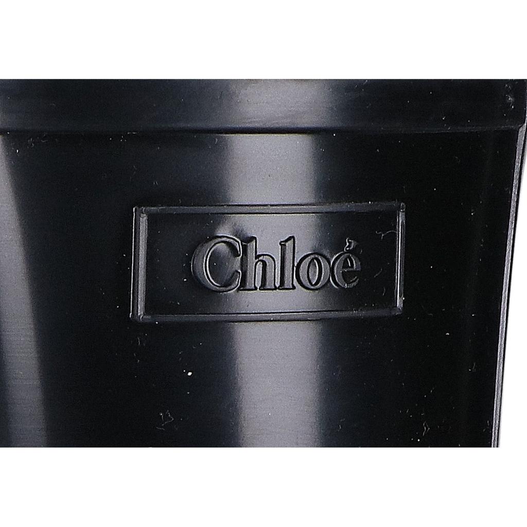 CHLOE BETTY Rubber Rain shoes 35 blackUsed