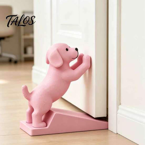 Decorative Door Wedge Cute Dog Stopper, 3D Printed Stopper for Bottom Labrador Puppy Decor of Door, Non-Slip Holder, Stop Bedroom Safety Catch