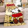 3D-Printed Classic Comic Theme Snoopy Fluffy Blanket Home Decor Collection: Sofa Throws & Shawls, Camping Blankets