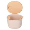 Portable Baby Milk Powder Box Bunny Ears Shaped Food Snack Storage Sealed PP Box With SpoonYellow