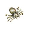 Solid Brass Spider Copper Beetle Animal Lid Holder Tea Pet Creative Gift Desktop Ornament