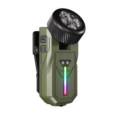 New UV LED Hat Headlamp with Strong Magnet, Portable Clip, and Induction Technology - 4-Light Outdoor Flashlight