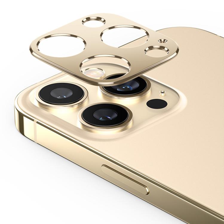 

XDcase Titanium Alloy Hollow Camera Lens Protector For iPhone 14 Pro / 14 Pro Max золотистий