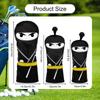 Golf Wood Headcover Creative Portable Easy to Use Waterproof Head Cover DR 35.5cmx14.5cm