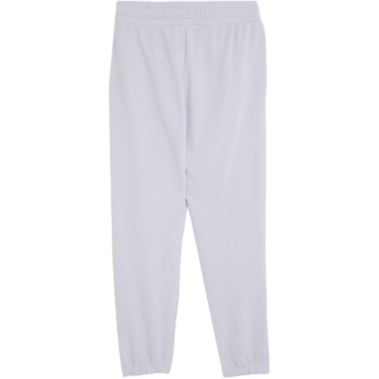 Puma Elevated Pants Sweat TR With Brand Logo Outdoor Drawstring Cuffed Casual Pants Women Pants Light-Purple 677224-61