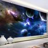 Starry Sky 3d Mural Universe Removable Large Wallpaper Space Planet Wallpaper Living Room Bedroom Galaxy Mural for Wall
