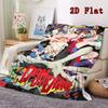 Dandadan 2D Flat Pattern Flannel Blanket High Quality All Seasons Warmth and Comfort Perfect for Christmas Gifts.PMT0914281
