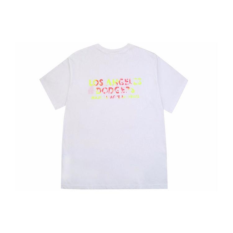 MLB T Shirts Unisex White Crew Neck Moderate Straight Fit 31TSB4031-07W XL