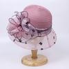 New sun hat ladies sun hat elegant mother hat travel sun protection hat bucket hat UV protection hat