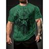 Summer Men's Fashion Digital Print Graphic T-Shirt