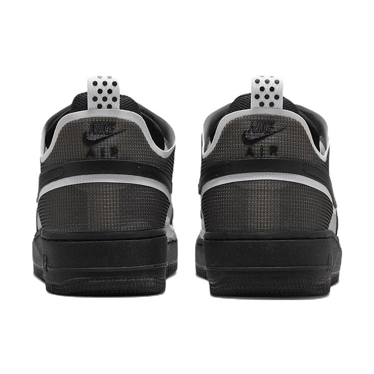 New Nike Air Force 1 Low React Black White DM0573-002