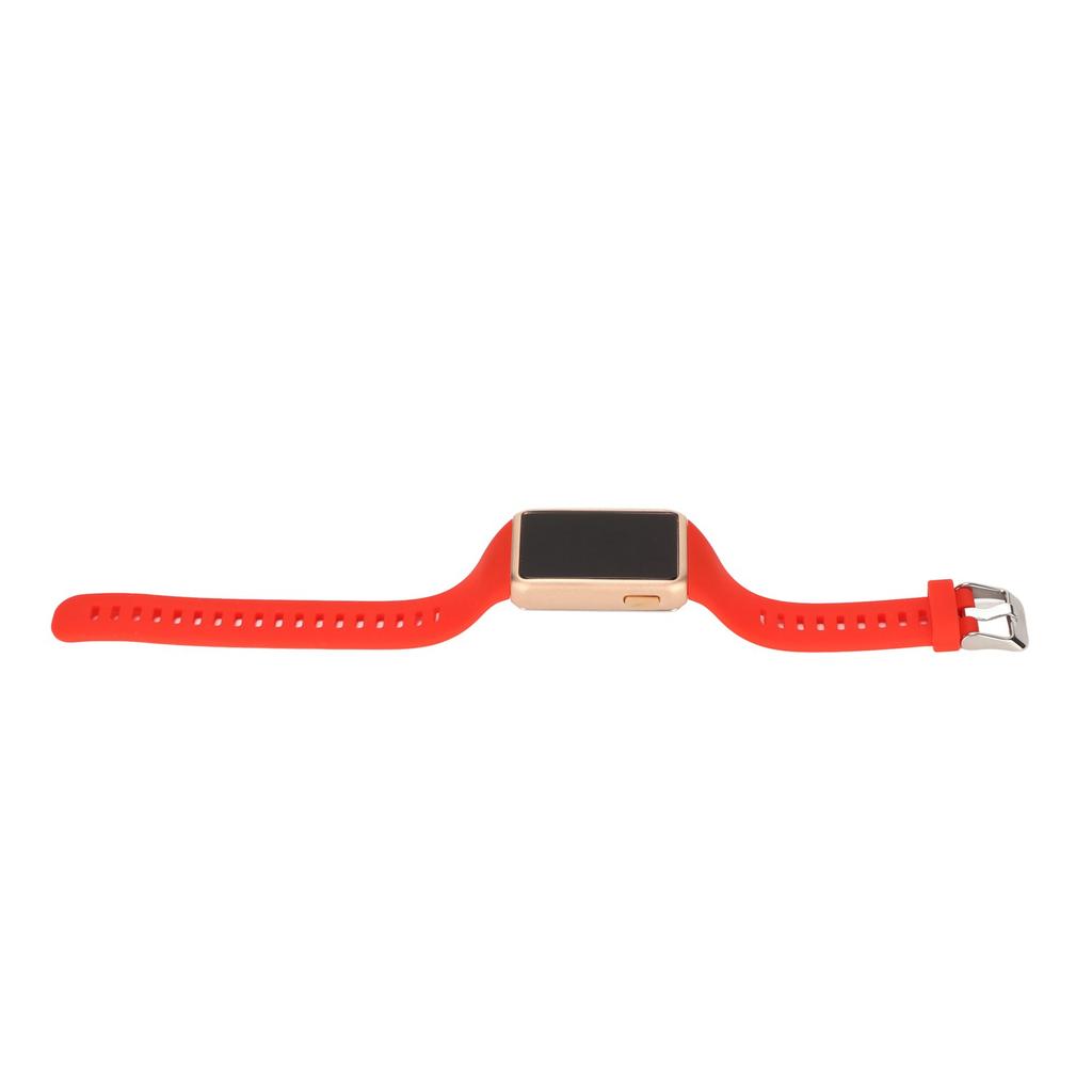 Smart Watch Alloy Silicone Glass 210mah 30m Waterproof LED Fitness Watch for Family Friendly Colleagues