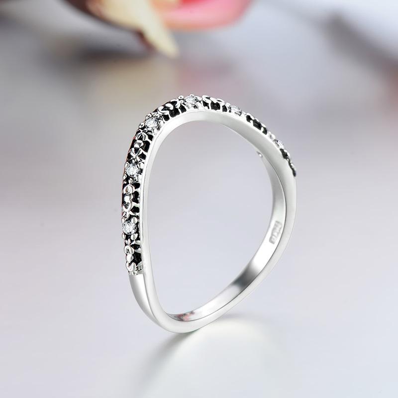 Fengxin Ring Women'S Closed Fashion Personality Retro Jewelry Silver Ring