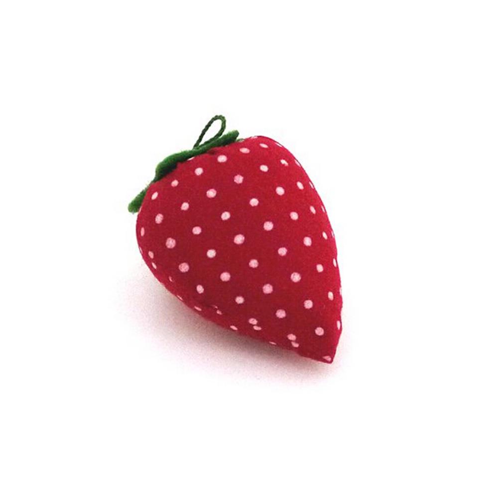 Cute Strawberry Style Pin Cushion Pillow Needles Holder Sewing Craft Kit _BE Cute Strawberry Style Pin Cushion Pillow Needles Holder Sewing Craft Kit _BE